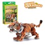 Cubic Fun - National Geographic Animale Salbatice Puzzle 3D Tigru Siberian 87 piese Cubic Fun - 1